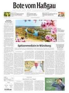 Titelblatt der Zeitschrift Bote vom Haßgau