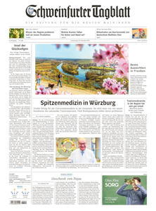 Titelblatt der Zeitschrift Schweinfurter Tagblatt