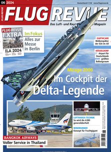 Titelblatt der Zeitschrift FLUG REVUE im Geschenkabo