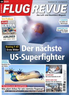 Titelblatt der Zeitschrift FLUG REVUE im Geschenkabo