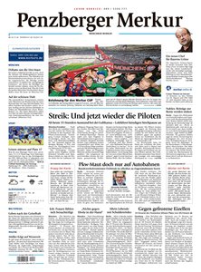 Titelblatt der Zeitschrift Penzberger Merkur