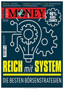 Titelblatt der Zeitschrift FOCUS MONEY Leser werben