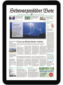 Titelblatt der Zeitschrift Schwarzwälder Bote