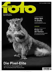 Titelblatt der Zeitschrift foto MAGAZIN im Prämienabo