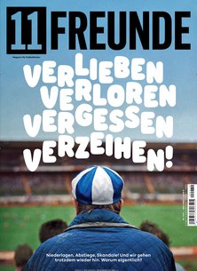 Titelblatt der Zeitschrift 11 Freunde im Prämienabo