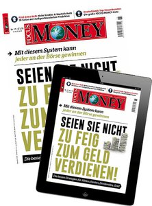 Titelblatt der Zeitschrift FOCUS MONEY + Digital-Upgrade Leser werben