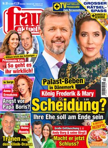 Titelblatt der Zeitschrift frau aktuell im Geschenkabo