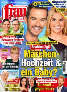 Titelblatt der Zeitschrift frau aktuell im Prämienabo