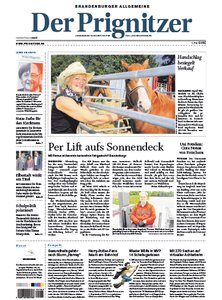 Titelblatt der Zeitschrift Der Prignitzer