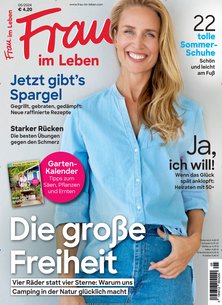 Titelblatt der Zeitschrift Frau im Leben im Prämienabo