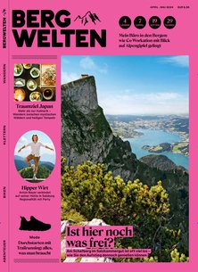Titelblatt der Zeitschrift Bergwelten im Prämienabo