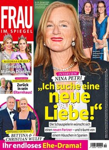 Titelblatt der Zeitschrift FRAU IM SPIEGEL im Geschenkabo