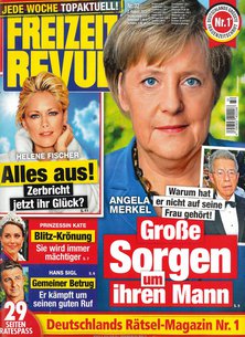 Titelblatt der Zeitschrift FREIZEIT REVUE im Geschenkabo