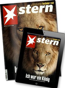 Titelblatt der Zeitschrift Stern aboPlus Leser werben