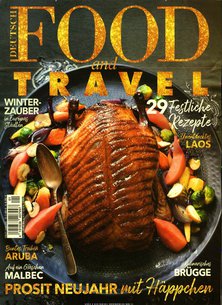 Titelblatt der Zeitschrift FOOD and TRAVEL im Prämienabo