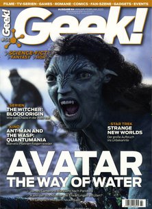 Titelblatt der Zeitschrift Geek! im Prämienabo