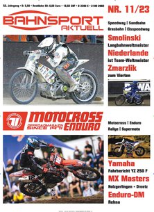 Titelblatt der Zeitschrift Bahnsport Aktuel im Prämienabo