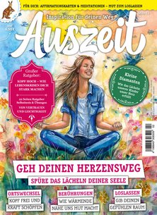 Titelblatt der Zeitschrift Auszeit im Prämienabo