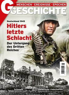 Titelblatt der Zeitschrift G/GESCHICHTE im Geschenkabo