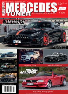 Titelblatt der Zeitschrift Mercedes Tuner im Prämienabo