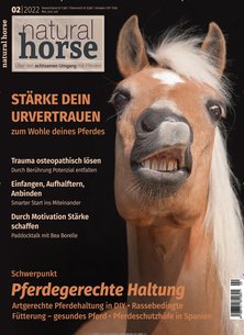 Titelblatt der Zeitschrift Natural Horse im Prämienabo