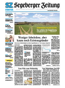 Titelblatt der Zeitschrift Segeberger Zeitung