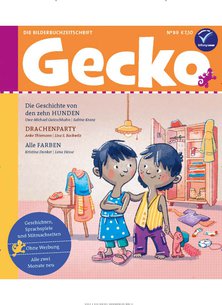 Titelblatt der Zeitschrift Gecko im Prämienabo