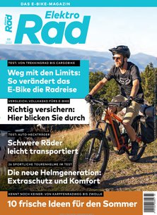 Titelblatt der Zeitschrift ElektroRad im Prämienabo