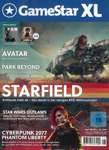 Titelblatt der Zeitschrift GameStar XL im Geschenkabo