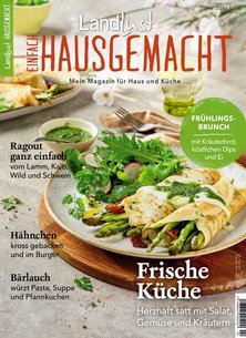 Titelblatt der Zeitschrift Einfach Hausgemacht im Prämienabo