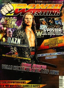 Titelblatt der Zeitschrift Power Wrestling im Prämienabo