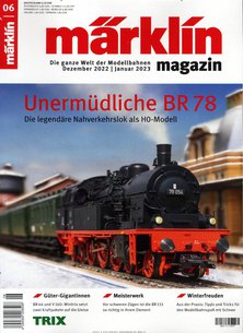 Titelblatt der Zeitschrift Märklin Magazin im Prämienabo