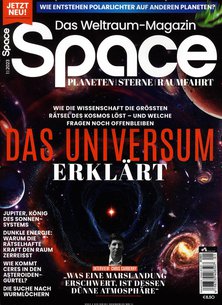 Titelblatt der Zeitschrift Space - Das Weltraum-Magazin im Prämienabo