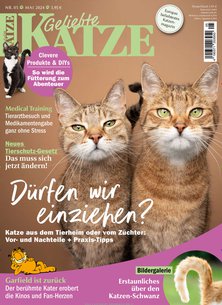 Titelblatt der Zeitschrift Geliebte KATZE im Prämienabo