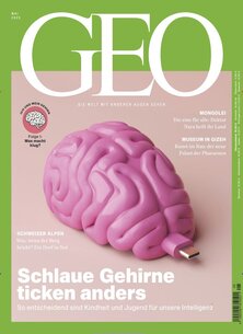 Titelblatt der Zeitschrift GEO Leser werben