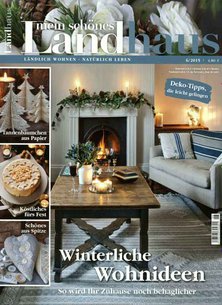 Titelblatt der Zeitschrift mein schönes Landhaus im Geschenkabo