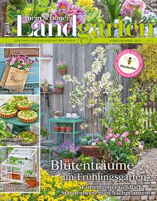 Titelblatt der Zeitschrift mein schöner Landgarten Leser werben