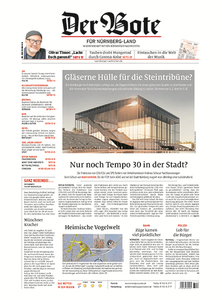 Titelblatt der Zeitschrift Der Bote