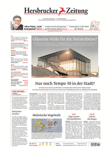 Titelblatt der Zeitschrift Hersbrucker Zeitung