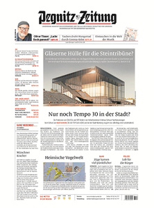 Titelblatt der Zeitschrift Pegnitz-Zeitung