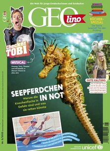 Titelblatt der Zeitschrift GEOlino im Prämienabo