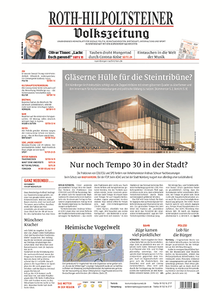 Titelblatt der Zeitschrift Roth-Hilpoltsteiner Volkszeitung