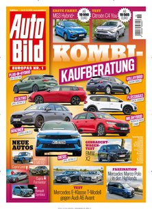 Titelblatt der Zeitschrift Auto Bild Leser werben