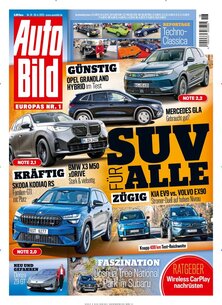 Titelblatt der Zeitschrift Auto Bild im Geschenkabo