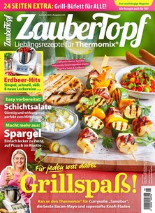 Titelblatt der Zeitschrift mein Zaubertopf im Prämienabo