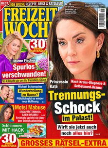 Titelblatt der Zeitschrift FREIZEITWOCHE im Geschenkabo