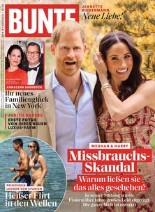 Titelblatt der Zeitschrift BUNTE Kombi Print + ePaper im Prämienabo