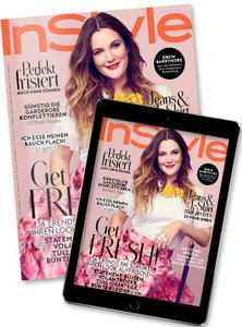 Titelblatt der Zeitschrift InStyle Kombi Print + ePaper im Geschenkabo