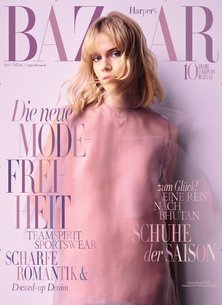 Titelblatt der Zeitschrift Harper's BAZAAR Kombi Print + ePaper Leser werben