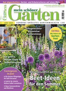 Titelblatt der Zeitschrift mein schöner Garten ePaper im Geschenkabo